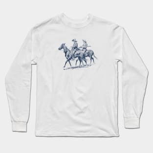 Two Riders on the Trail Long Sleeve T-Shirt